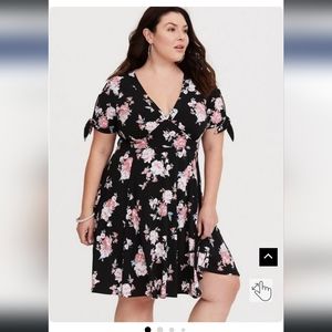 Torrid Mini Studio Knit Skater Dress